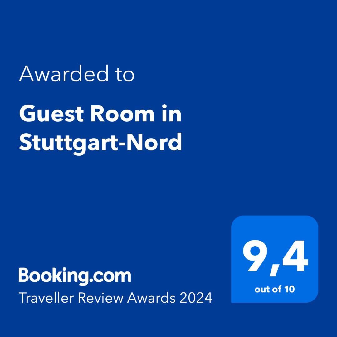 Guest Room In Stuttgart-Nord Dış mekan fotoğraf